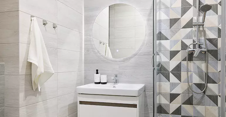 Small Master Bathroom Remodel in Salina