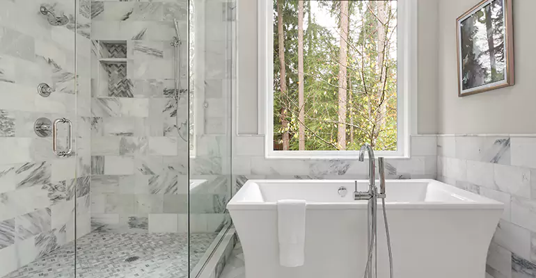 Bathtub to Tile Shower Conversion in Salina